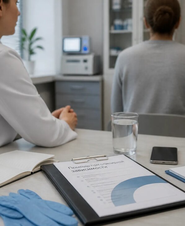Помощь при зависимости от опиоидов в Мелеузе от 10229 р. | Медзона