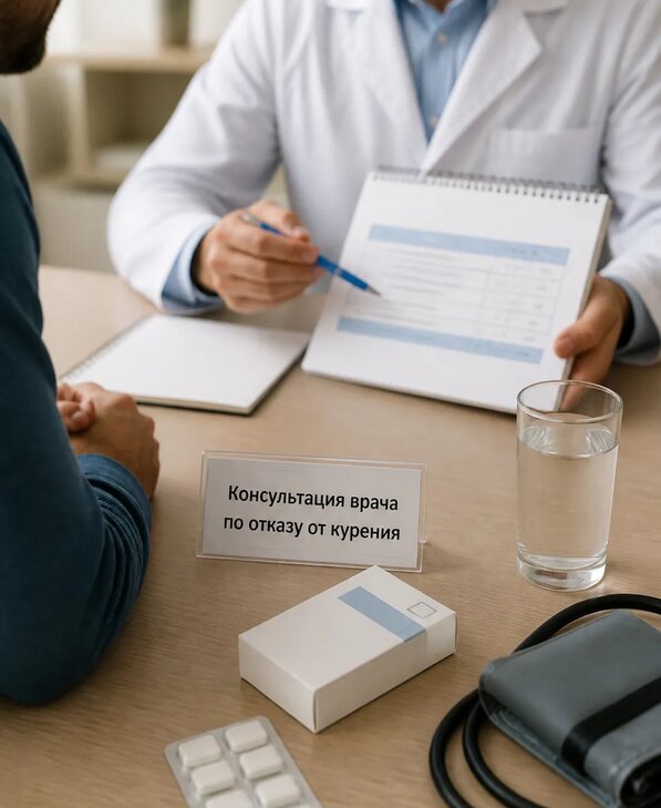 Консультация врача по отказу от курения для взрослых в Мелеузе
